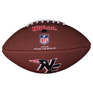 Wilson NFL Mini New England Patriots Logo Football