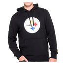 New Era NFL Team Logo Hood Pittsburgh Steelers black