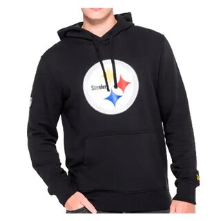 New Era NFL Team Logo Hood Pittsburgh Steelers black - size L