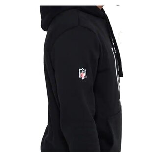 New Era NFL Team Logo Hoodie Las Vegas Raiders schwarz - Gr. XL