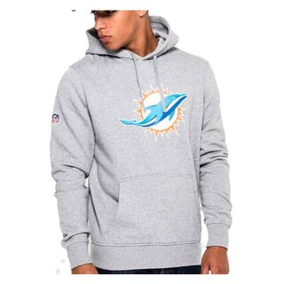 New Era NFL Team Logo Hood Miami Dolphins grey - size S