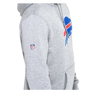 New Era NFL Team Logo Hoodie Buffalo Bills grau - Gr. XL