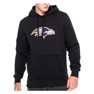 New Era NFL Team Logo Hoodie Baltimore Ravens schwarz - Gr. S