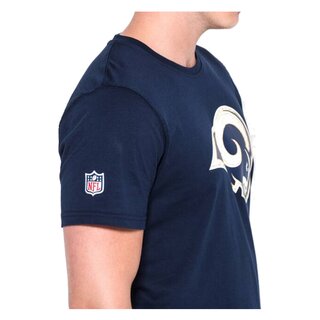 New Era NFL Team Logo T-Shirt Los Angeles Rams navy