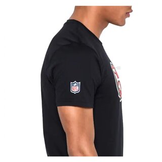 New Era NFL Team Logo T-Shirt San Francisco 49ers schwarz - Gr. S