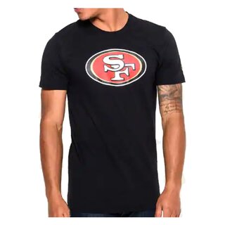 New Era NFL Team Logo T-Shirt San Francisco 49ers schwarz - Gr. 2XL