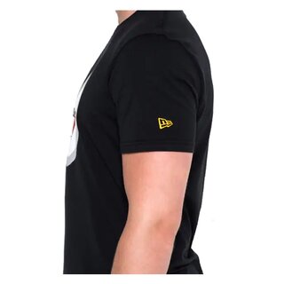 New Era NFL Team Logo T-Shirt Pittsburgh Steelers black - 2XL
