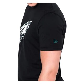 New Era NFL Team Logo T-Shirt Philadelphia Eagles schwarz - Gr. S