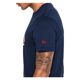 New Era NFL Team Logo T-Shirt Houston Texans navy - Gr. XL