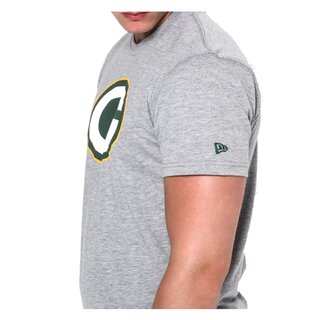 New Era NFL Team Logo T-Shirt Green Bay Packers grey