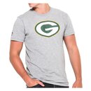 New Era NFL Team Logo T-Shirt Green Bay Packers grau