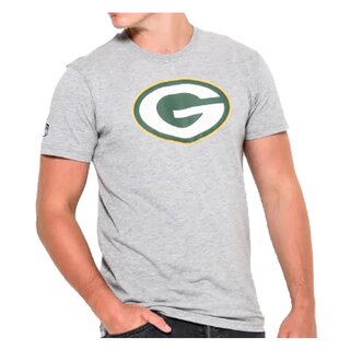 New Era NFL Team Logo T-Shirt Green Bay Packers grey - size S