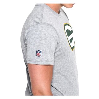 New Era NFL Team Logo T-Shirt Green Bay Packers grey - size S