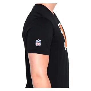 New Era NFL Team Logo T-Shirt Cincinnati Bengals schwarz - Gr. S