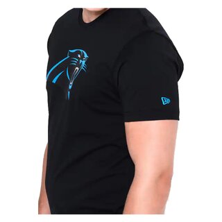 New Era NFL Team Logo T-Shirt Carolina Panthers black 