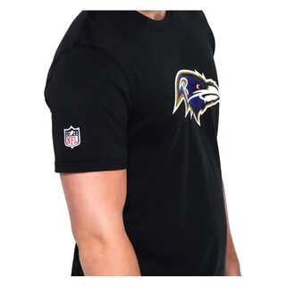 New Era NFL Team Logo T-Shirt Baltimore Ravens black - size 2XL
