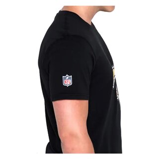 New Era NFL Team Logo T-Shirt New Orleans Saints black - size S