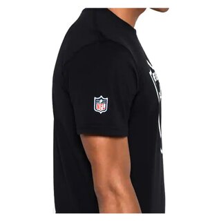 New Era NFL Team Logo T-Shirt Las Vegas Raiders schwarz - Gr. S