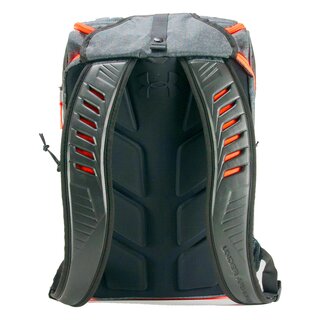 Under Armor Zone Blitz Football Backpack grey/black/orange