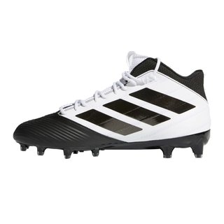 adidas Freak Carbon Mid American Football Rasen Schuhe - schwarz/wei Gr. 12.5 US