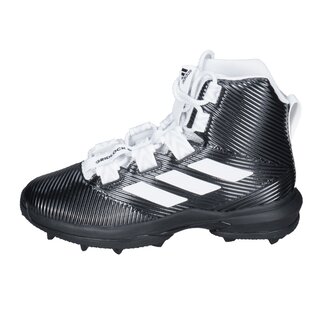 adidas Freak High Torsion All Terrain American Football Cleats - black/white size 12.5 US
