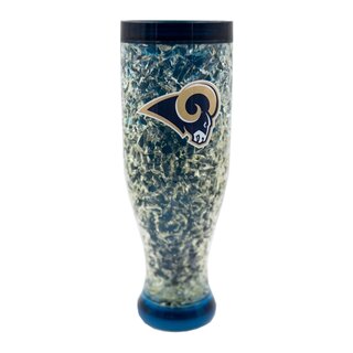 NFL Los Angeles Rams Color Freezer Pilsner beer glass