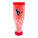 NFL Houston Texans Color Freezer Pilsner beer glass