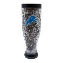 NFL Detroit Lions Color Freezer Pilsner beer glass