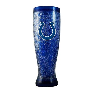 NFL Indianapolis Colts Color Freezer Pilsner beer glass