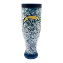 NFL Los Angeles Chargers Color Freezer Pilsner beer glass