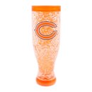 NFL Chicago Bears Color Freezer Pilsner beer glass