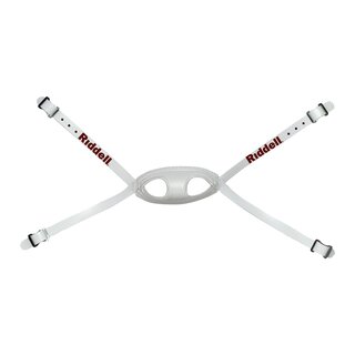 Riddell Chinstrap Soft Cup, Chinstrap - white