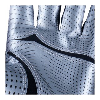 Wilson NFL Stretch Fit American Football Receiver Gloves - silver