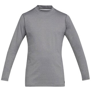 Under Armor ColdGear Armor Mock Fitted, Long Sleeve - grey size S