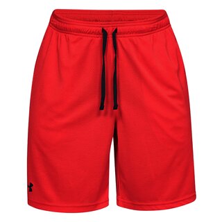 Under Armor Tech Mesh Shorts Knee Length - red size S