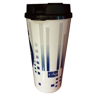 NFL Indianapolis Colts tumbler mug with lockable lid