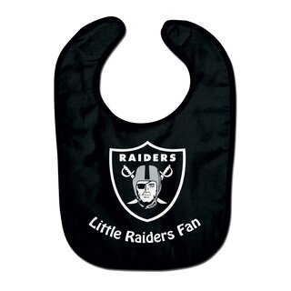 NFL Las Vegas Raiders Team Color All Pro Little Fan Baby Bibs