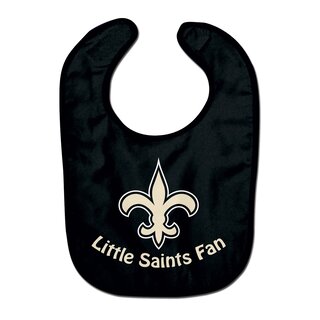 NFL New Orleans Saints Team Color All Pro Little Fan Baby Bibs
