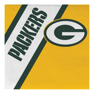 NFL Green Bay Packers Papier Servietten 20er Pack