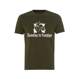 Sunday is Funday Salute to Service Design - 5XL, Olivgrn