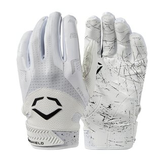 Evoshield Evo Burst, American Football Receiver Gloves Design 2020 - white Size S