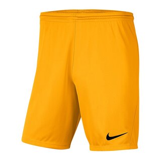 Nike Dri-Fit Park III Short Training Pants - yellow Size 2XL