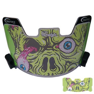 Prostyle Eyeshield Facemask Sticker Motiv Zombie