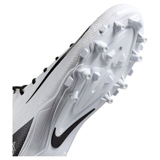 Nike Alpha Huarache 7 Varsity American Football Cleats - white Size 10 US