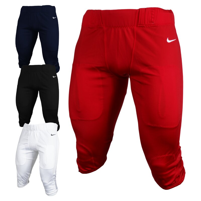 red nike football pants
