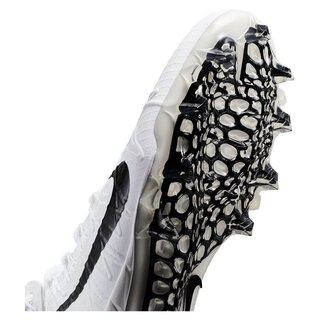 Nike Alpha Huarache 7 Elite American Football Cleats white/black 44 EU