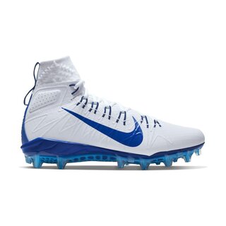 Nike Alpha Huarache 7 Elite American Football Cleats white/royal blue 42,5 EU