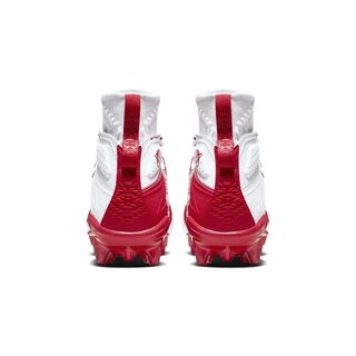 Rasenfootballschuhe Nike Alpha Huarache 7 Elite - weiß/rot Gr.11 US