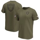 Fanatics NFL Las Vegas Raiders Logo T-Shirt -khaki size XL
