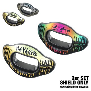 Shock Doctor Interchange Shield fr Interchange Lip Guard (2er Set)